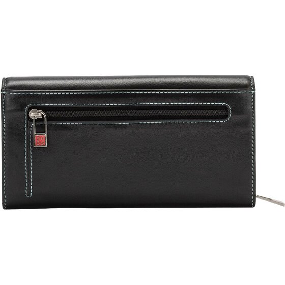 DuDu Cartera de cuero de 19 cm