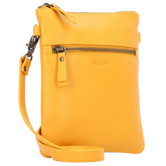Esquire Bolso de hombro de cuero Perú 17 cm