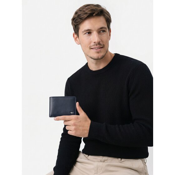 Golden Head Polo Cartera Bloqueo RFID Piel natural 11 cm