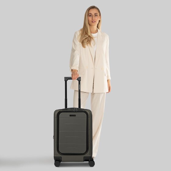 Police London 4 ruedas Trolley de cabina 55 cm Compartimento para laptop Con fuelle expandible