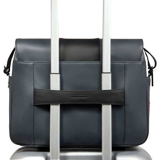 Piquadro Urban Mensajero Protección RFID Piel 35 cm Compartimento para el portátil