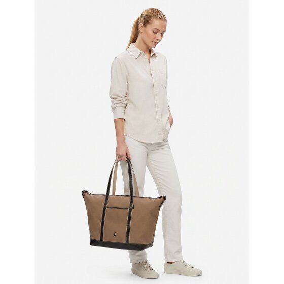POLO RALPH LAUREN Canvas Bolsa de compras 62 cm