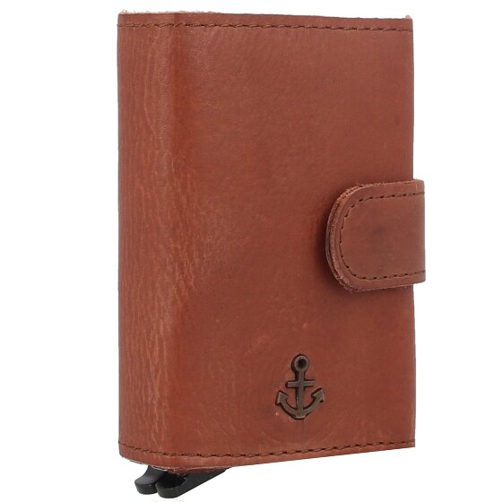 Harbour 2nd Anchor Love Robin 2 Estuche para tarjetas de crédito Protección RFID Piel 6 cm