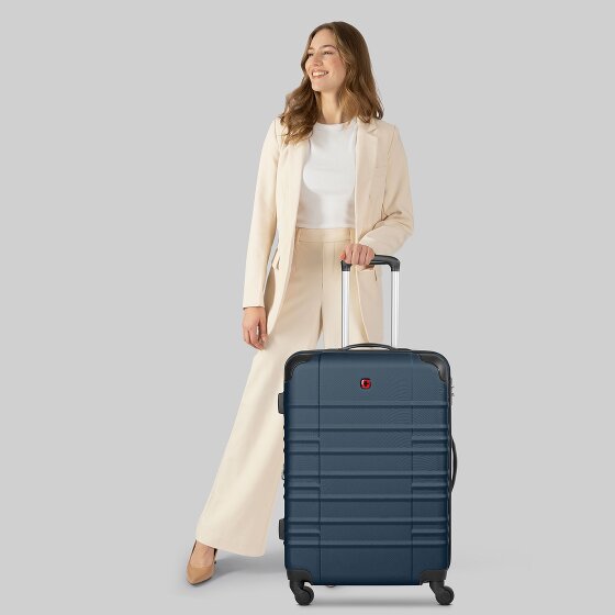 Wenger Amplar Evo 4 ruedas Trolley M 65 cm Con fuelle expandible