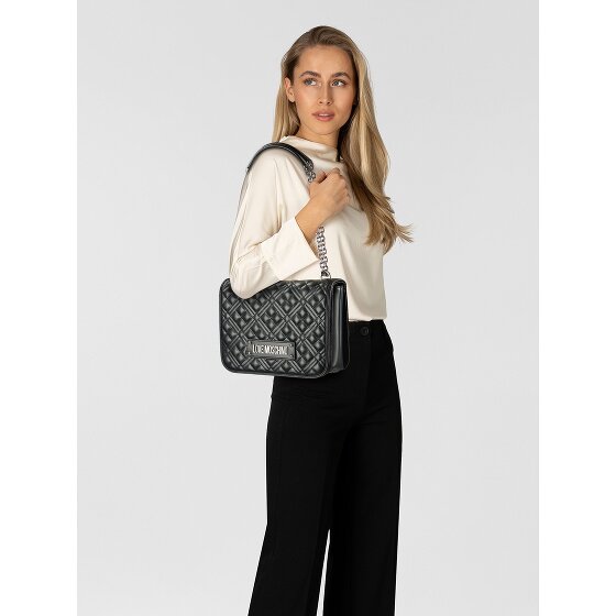Love Moschino Quilted Bolsa de hombro 26 cm