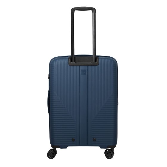 Travelite Air Stripe 4 ruedas Juego de maletas 3 piezas con pliegue de expansión