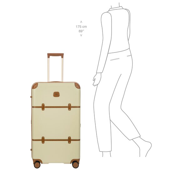 Bric's Bellagio 4 ruedas Carrito 80 cm