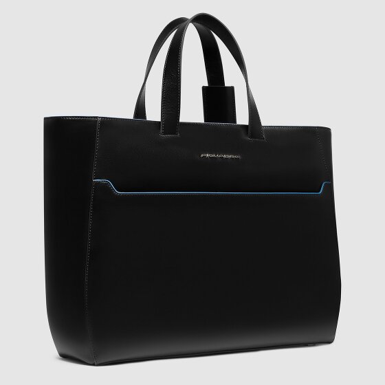 Piquadro Blue Square Bolsa de compras Piel 40 cm