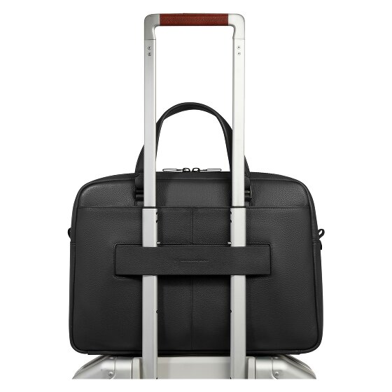 Piquadro Ael Maletín Piel 37 cm Compartimento para el portátil