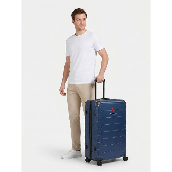 Tonino Lamborghini Trolley Milano de 4 ruedas XL 83 cm tamaño especial con pliegue extensible