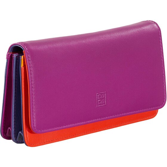 DuDu Billetera de cuero RFID 17,5 cm