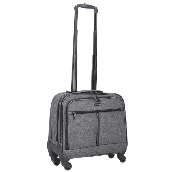 Lightpak Trolley de negocios Phoenix de 4 ruedas Compartimento para portátil de 43 cm