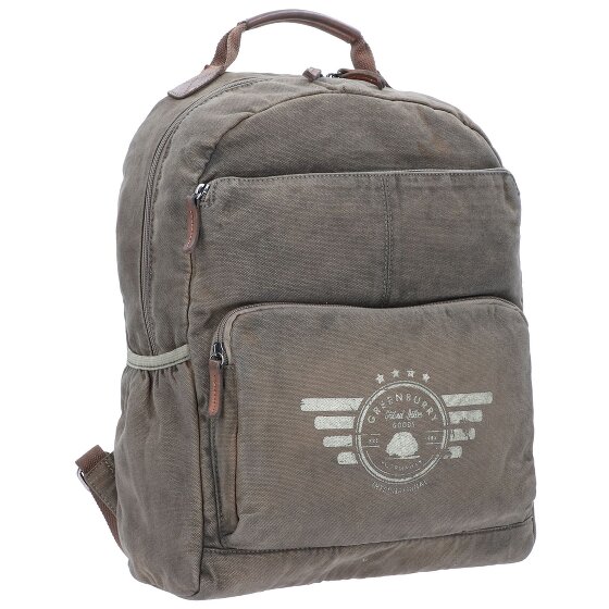 Greenburry Mochila Vintage Aviator 43 cm Compartimento para portátil