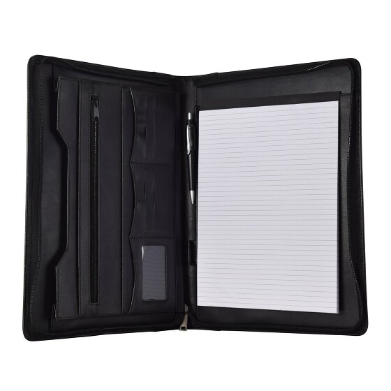 Dermata Maletín de piel para escribir 36,5 cm