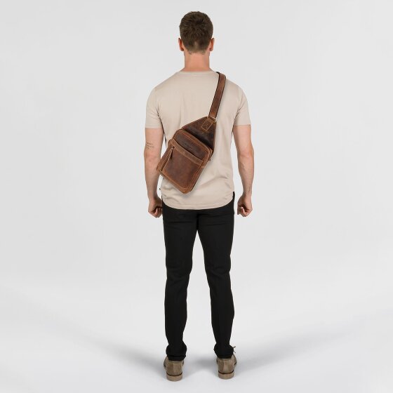 Greenburry Bolso vintage cuero 41 cm