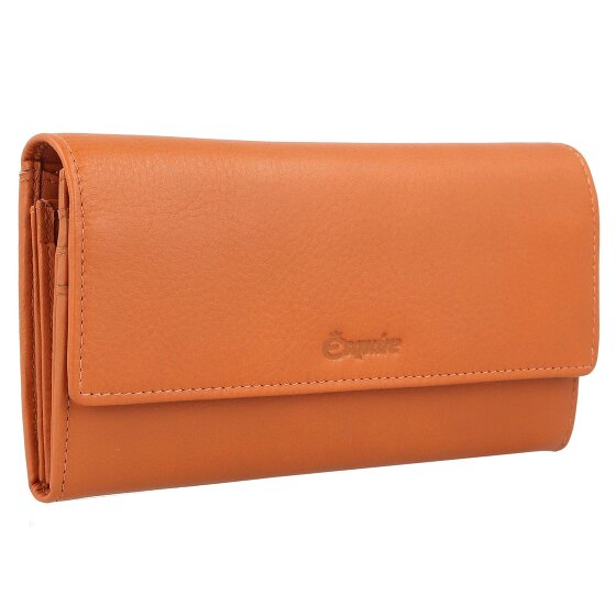 Esquire Cartera de Perú de cuero RFID 18,5 cm