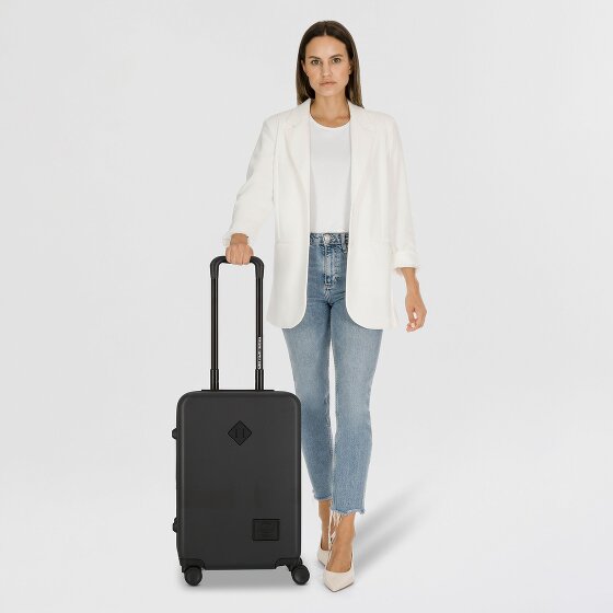 Herschel Heritage 4 ruedas Trolley de cabina 54 cm Con fuelle expandible
