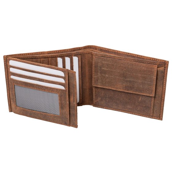 Alassio Cartera de cuero de 12 cm