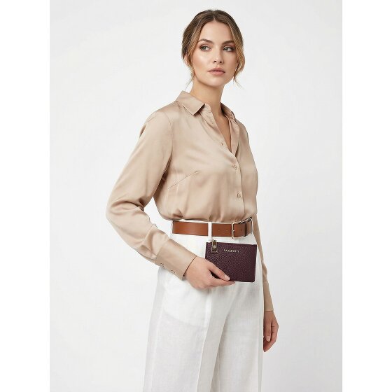 Lazarotti Bolonia Llavero de piel Tarjetero RFID piel 11.5