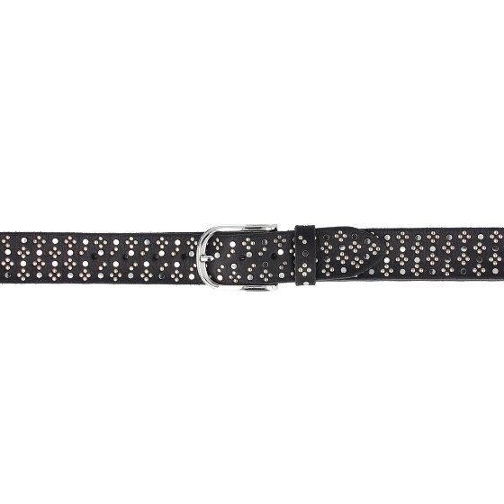 b.belt Cinturón de cuero con tachuelas