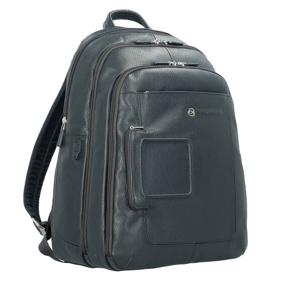 Piquadro Mochila Vibe Piel 43 cm Compartimento para portátil