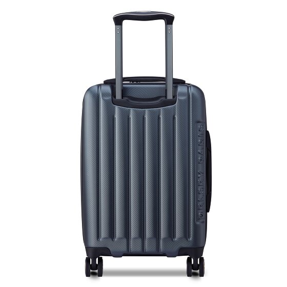 Delsey Paris Longitude 4 ruedas Carro de la cabina 55 cm con pliegue de expansión