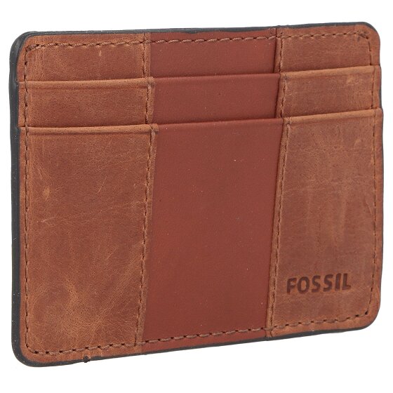 Fossil Estuche para tarjetas de crédito Everett de cuero de 10 cm