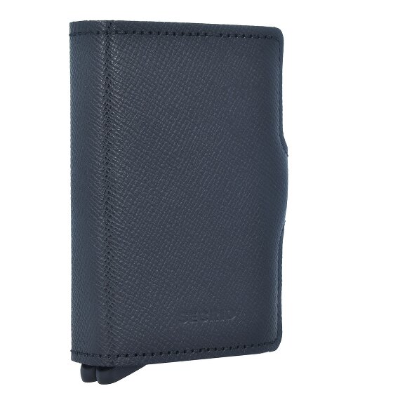 Secrid Twinwallet Crisple Funda para tarjetas de crédito Cartera de cuero RFID 6,5 cm
