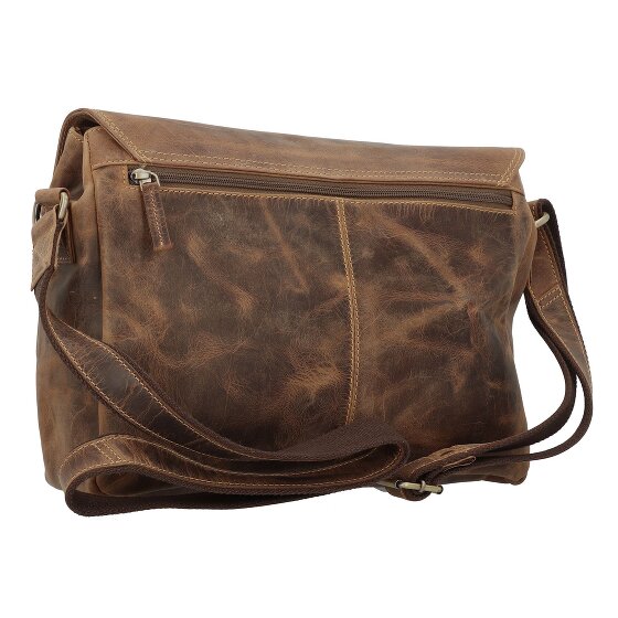 Greenburry Mensajero Vintage Piel 34 cm