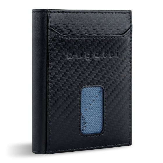 bugatti Secure Slim Cartera Protección RFID Piel 8 cm