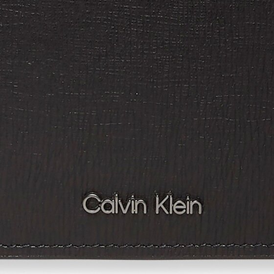 Calvin Klein Saffiano Cartera Protección RFID Piel 12 cm