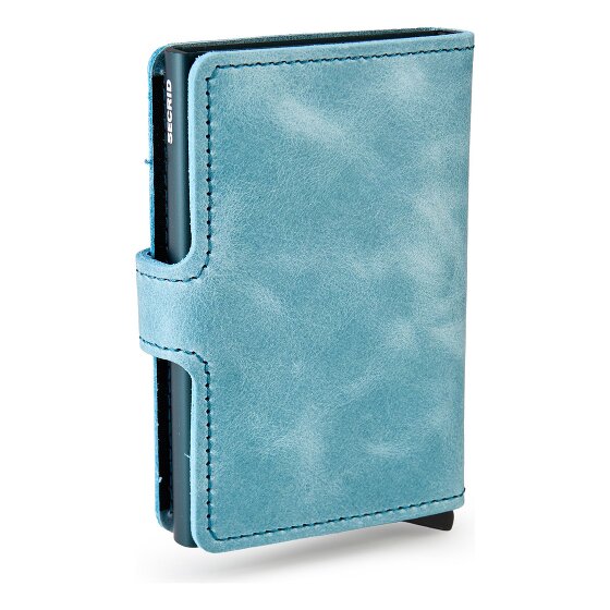 Secrid Miniwallet Vintage Estuche para tarjetas de crédito Cartera de piel RFID 6,5 cm