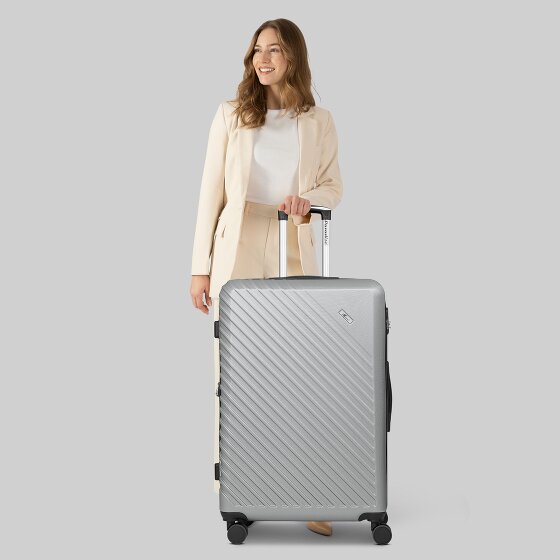 Check.In Paradise 2.0 4 ruedas Carrito L 78 cm con pliegue de expansión