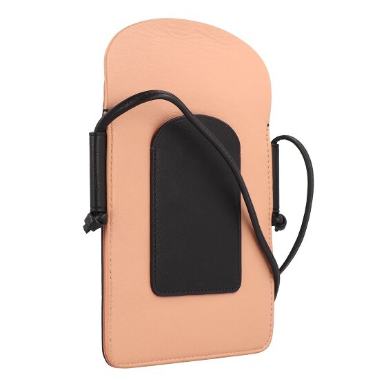 DuDu Bolsa de móvil de colores de Menorca de cuero de 12 cm