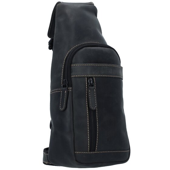 Jack Kinsky Baltimore 17 Bolsa de hombro de cuero 30 cm