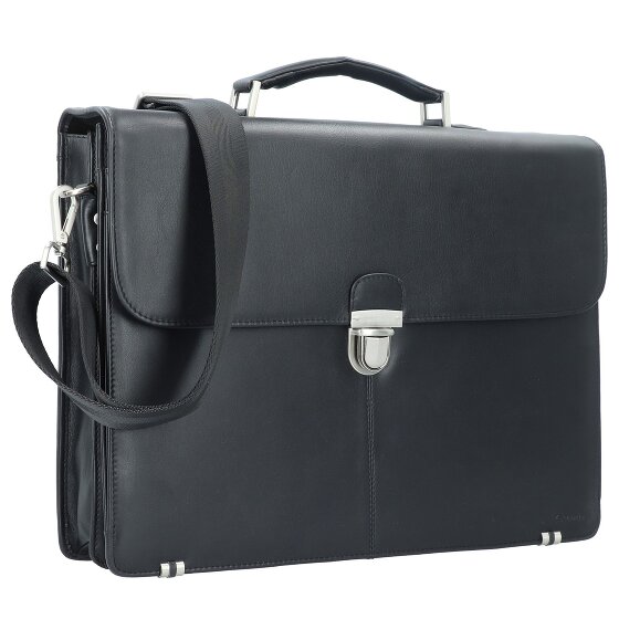 Esquire Maletín Oxford de piel 41 cm Compartimento para portátil