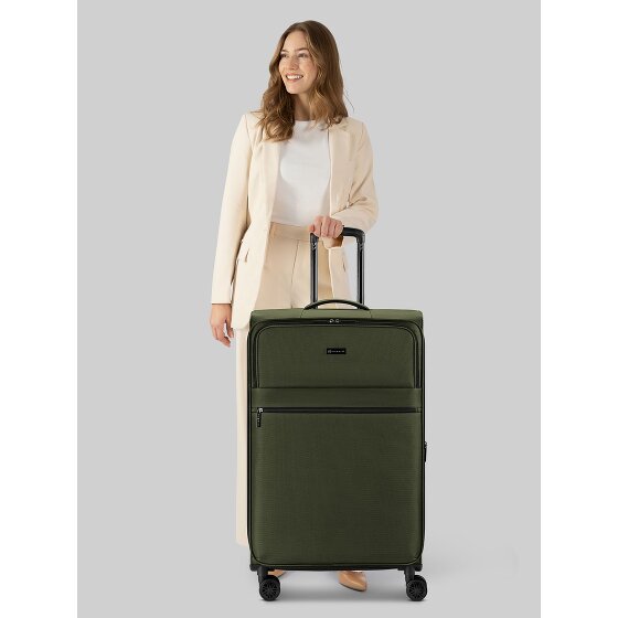 bugatti Valencia Soft 4 ruedas Trolley L 75 cm Con fuelle expandible