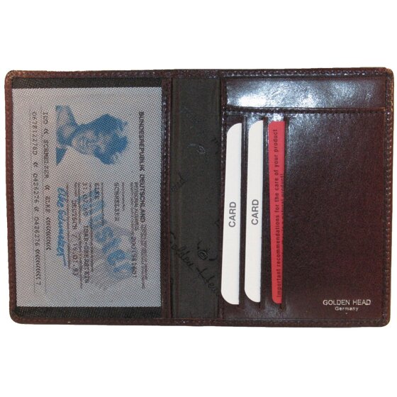 Golden Head Estuche para tarjetas de identificación RFID de Colorado