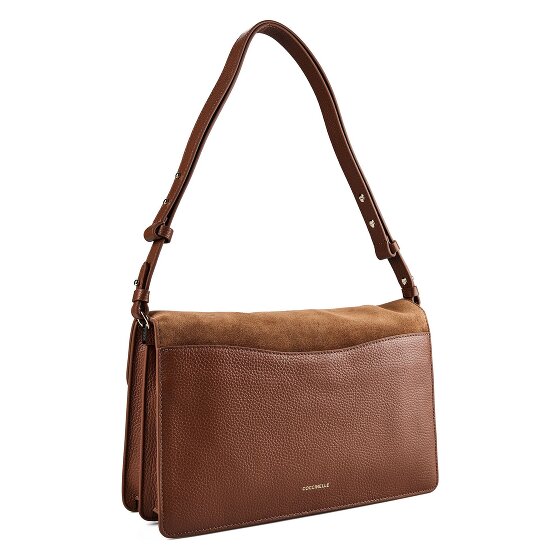 Coccinelle C-Me Bolsa de hombro Piel natural 32 cm