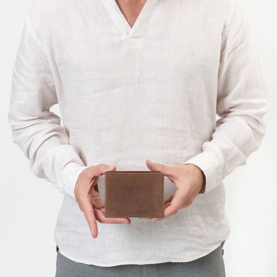 Redolz Cartera Essentials QF de piel RFID 12 cm