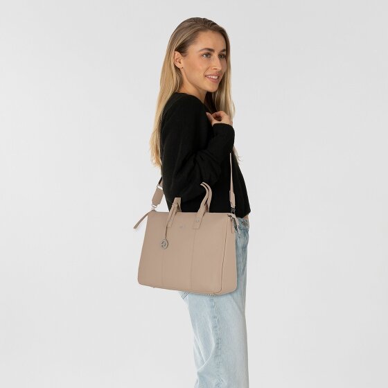 Braun Büffel Hanna Bolsa de compras Piel 39 cm Compartimento para el portátil