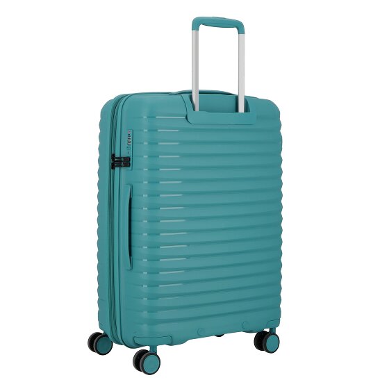 d&n Travel Line 4500 4 ruedas Juego de maletas 3 piezas con pliegue de expansión