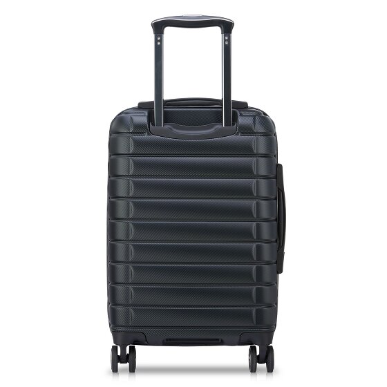 Delsey Paris Trolley de cabina Shadow 5.0 de 4 ruedas Compartimento para portátil de 55 cm con pliegue de expansión