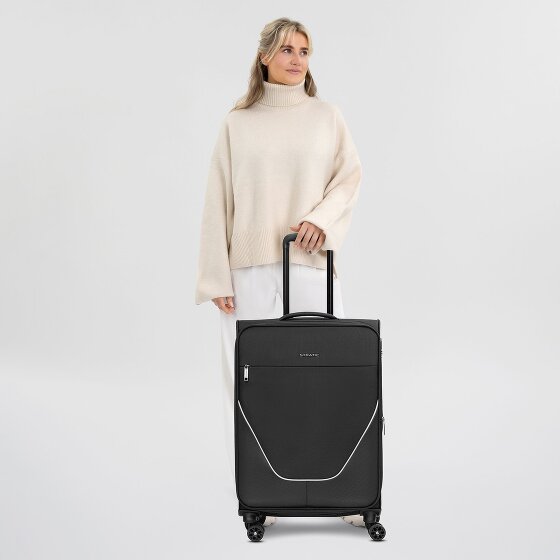 Stratic taska Trolley de 4 ruedas M 65 cm con pliegue extensible
