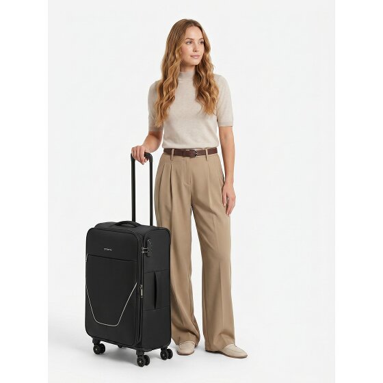 Stratic taska 4 ruedas Trolley M 65 cm Con asa expansible