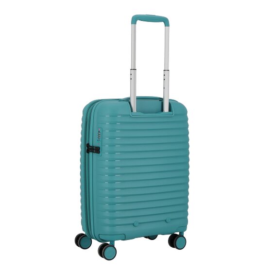 d&n Travel Line 4500 4 ruedas Carro de la cabina S 55 cm con pliegue de expansión