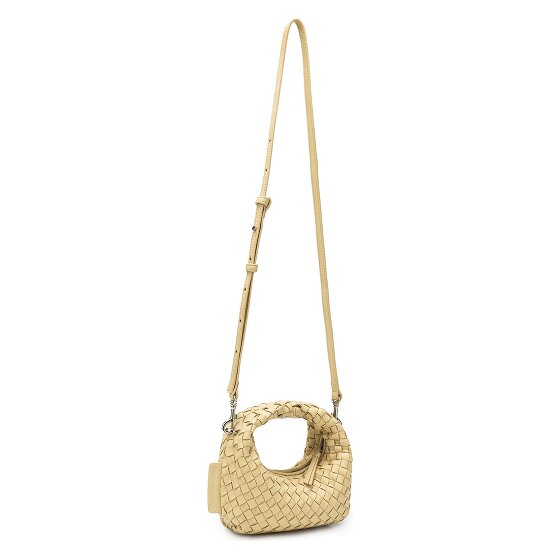 LES VISIONNAIRES Greta Micro weave Bolso Piel 20 cm