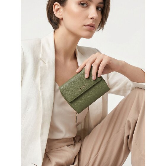 Lazarotti Billetero con cremallera de piel de Bolonia 12 cm