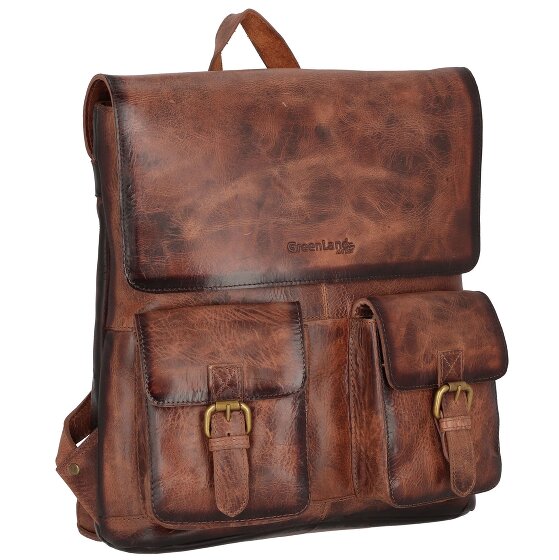 Greenland Nature Mochila de cuero Mascu & Line 39 cm