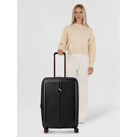 Polestream Paris 4 ruedas Carrito 69 cm con pliegue de expansión